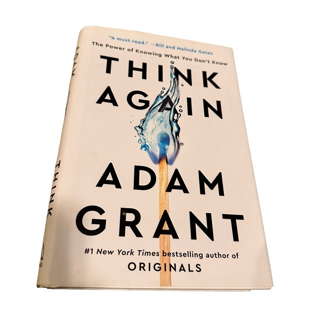 Think Again - Adam Grant - hardcover book
